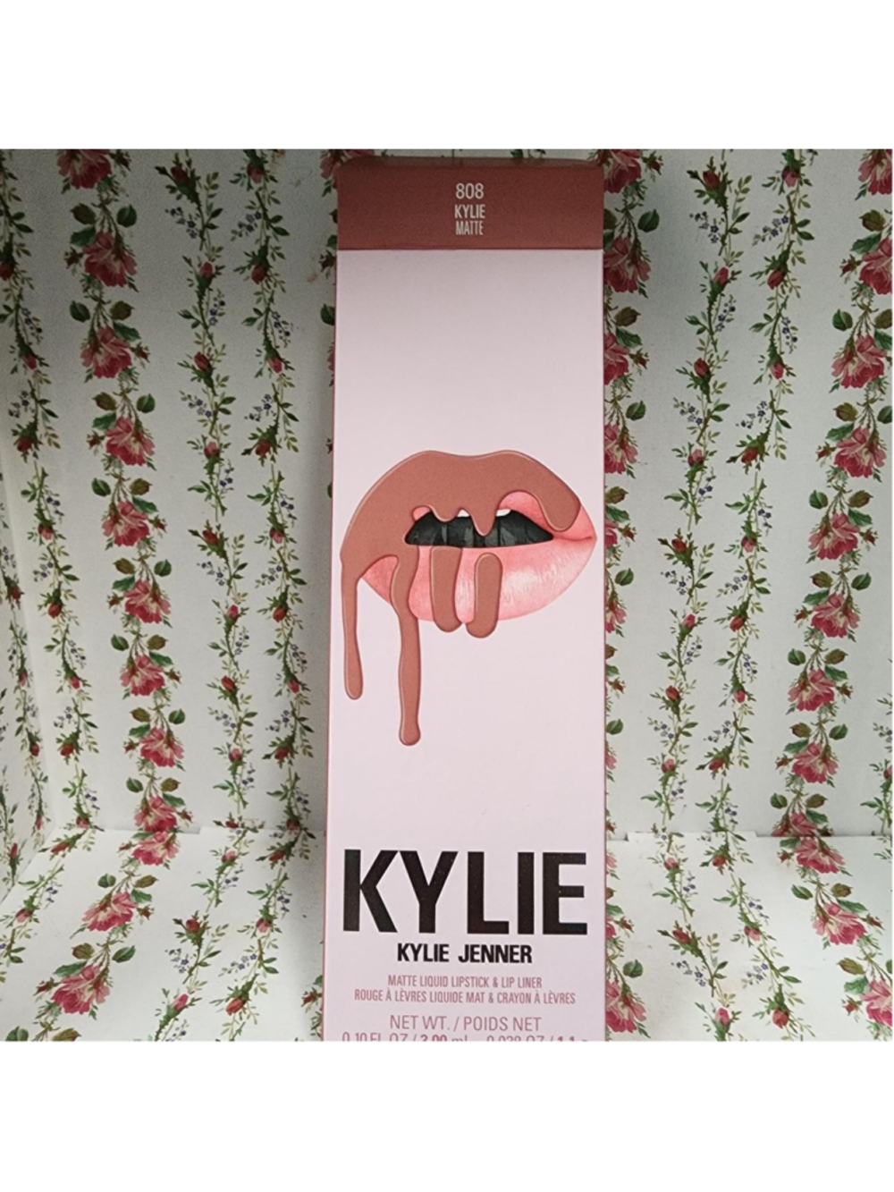 Kylie Jenner Matte Liquid Lipstick & Lip Liner in shade 808 Kylie Matte
#kylie #